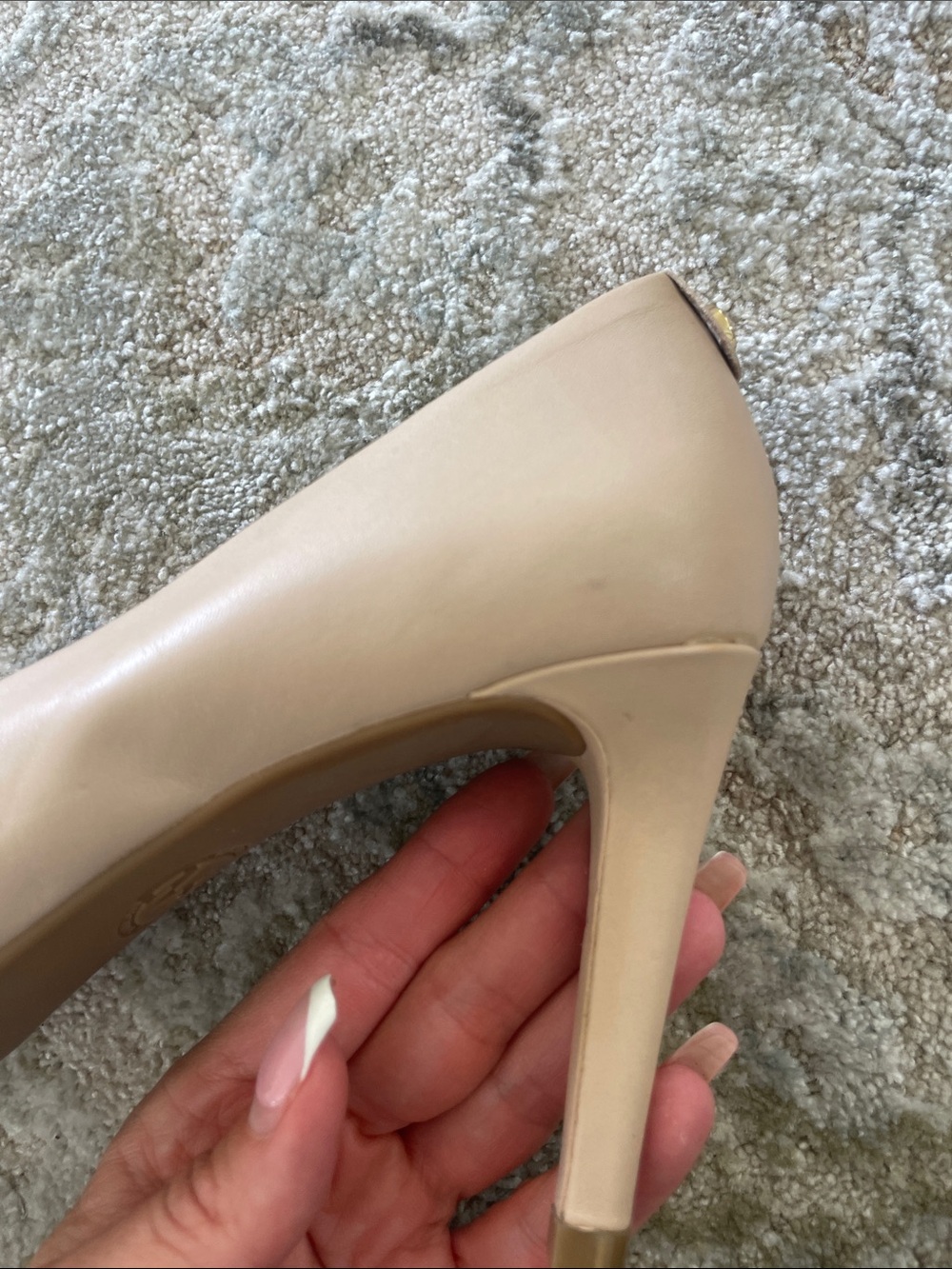 Michael Kors Nude Dorothy Flex Pointed-Toe Heel Pump - Picture 5 of 7